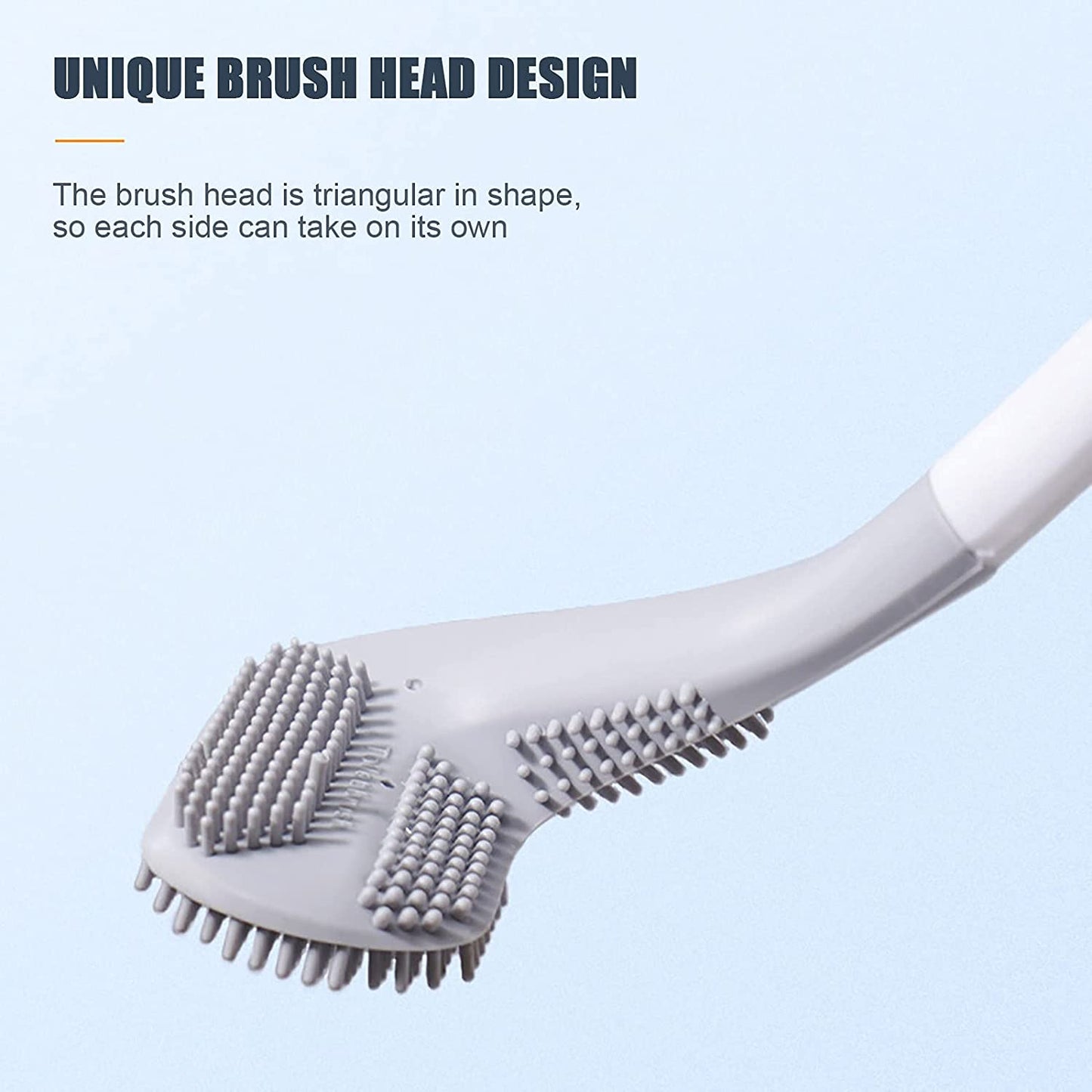 Golf Style Toilet Brush Bathroom Cleaning with High Quality Long Handle