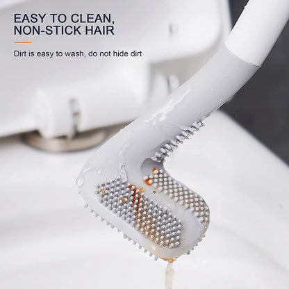 Golf Style Toilet Brush Bathroom Cleaning with High Quality Long Handle