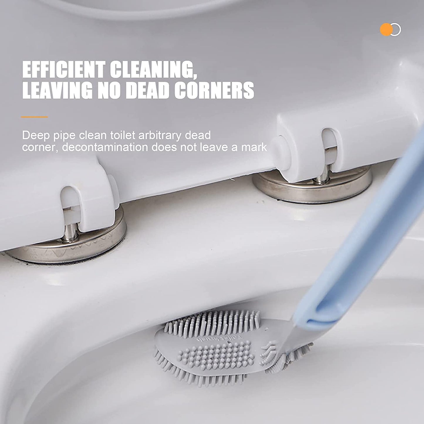 Golf Style Toilet Brush Bathroom Cleaning with High Quality Long Handle
